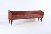 A Classic Mid Century Italian Sideboard In Rosewood image