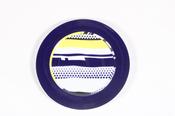 Limited Edition Roy Lichtenstein Ceramic Service Plate From Rosenthal * SOLD image