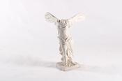 Wonderful Antique Italian Terracotta Sculpture Based On The Original 'The Goddess Of Victory' From The Louvre Museum image
