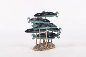 Limited Edition Bronze Sculpture 'School Of Fish' By Graham Knuttel image