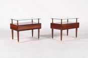 Pair Of Mid Century Italian Bedside Tables image
