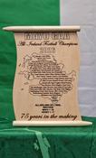 Mayo 2026 All-Ireland Champions Wooden Scroll