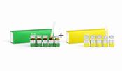 IDENEL PEPTAXEL TR Solution Powder X 5 Vials + Idenel Peptaxel Brightening Solution X 5 Vials
