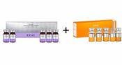 IDENEL PEPTAXEL Intensive Solution Powder S X 5 Vials + Idenel Peptaxel Regenerating Solution x 5 Vials