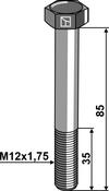 Hexagon bolt M12x1,75×85 without nut (12859318) image