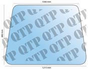 XL Windscreen Glass (qtp-D7010) - AgriParts image