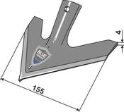 Eco sweep for quick change - 155mm - AgriParts