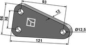 Mounting bracket - AgriParts