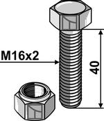 Bolt M16 x 40 - AgriParts image