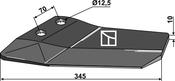 Replacement wing - left - AgriParts