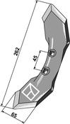 Share K32 - 8mm - AgriParts