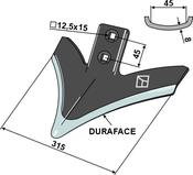 Ultrawing sweep (curved) - AgriParts