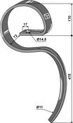 Harrow tine - AgriParts