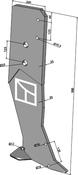 Subsoiling shank Flatliner - AgriParts