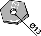 Adjuster for deflector board - AgriParts