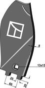 Guideboard - right model - AgriParts