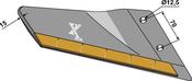 Replacement wing - Hard metal - right - AgriParts