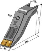 Point - Hard metal - AgriParts