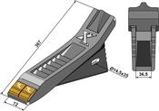 Point - Hard metal - AgriParts