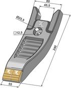 Point - Hard metal - AgriParts
