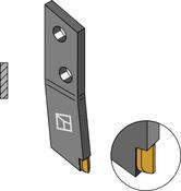 Bolt-on tine - left - Hard metal - AgriParts