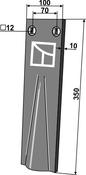 Wearing plate - AgriParts