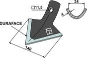 Sweep 140mm - DURAFACE - AgriParts