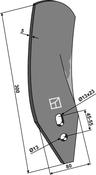 Guideboard - right - AgriParts