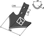 Sweep 160mm - AgriParts