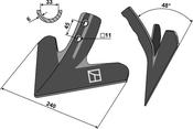 Sweep 240mm - AgriParts