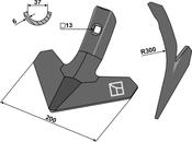 Sweep 200mm - AgriParts