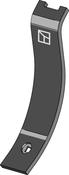 Guideboard 340x80mm - AgriParts