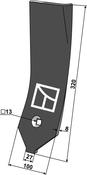 Guideboard - right - AgriParts