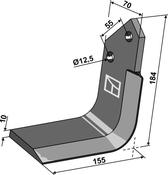 Side share - right model - AgriParts