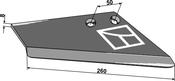 Replacement wing for stubble share, right - AgriParts