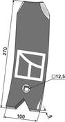Guideboard 270mm - AgriParts