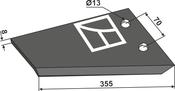 Replacement wing - right - AgriParts