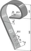 Brake tine - AgriParts