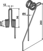 Weeder tine - AgriParts