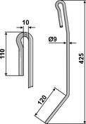 Following tine - AgriParts