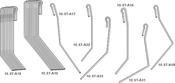 Following tine - Set - Exact harrow III - AgriParts