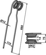 Following tine - AgriParts