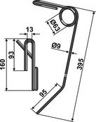 Following tine - AgriParts