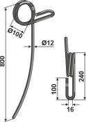 Following tine - AgriParts