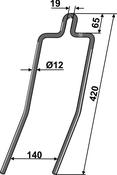 Following tine - AgriParts