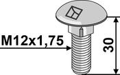 Bolt M12x1,75 - AgriParts image