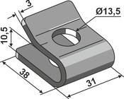 Fixing clamp - AgriParts