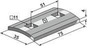 Clamping plate - AgriParts