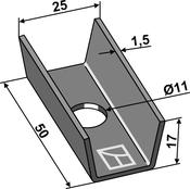 Safety plate - AgriParts