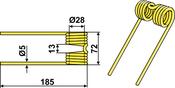 Pick-up tine - AgriParts
